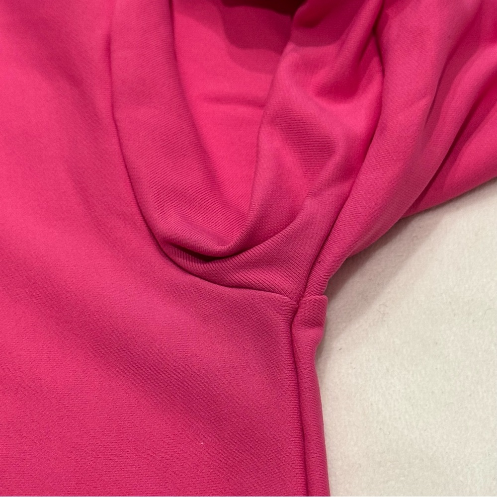 Under Armour Hot Pink Long Sleeve Mock Neck Top - Picture 4 of 6